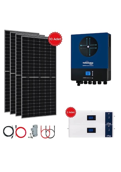 Tommatech 11 Kw S Hazır Solar Paket