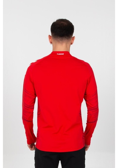 Hummel Line Antrenman Eşofman Üstü Kırmızı