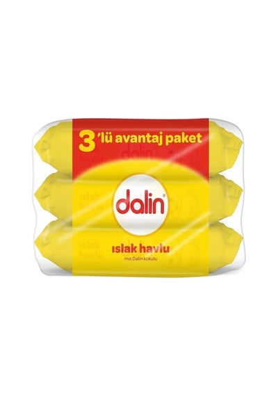 Dalin Islak Mendil Havlu 56'Lı 3'Lü Avantaj Paket 168 Yaprak