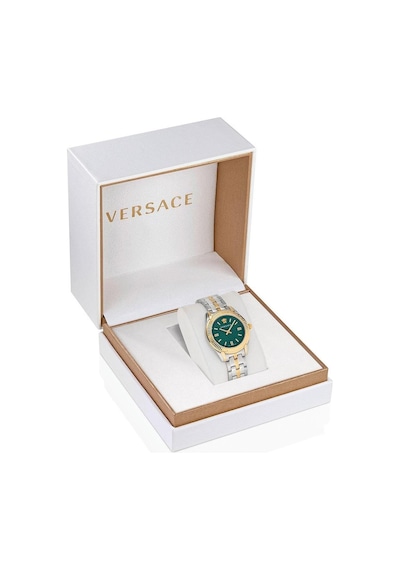 Versace Vrscve6c00423 Kadın Kol Saati Altın - Gri