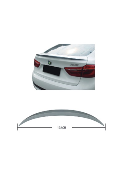 Bmw X6 E71 Bagaj Spoyleri, Gri, M-performance, B A51622166959