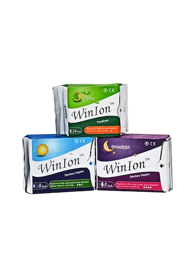Winion Normal - Gece - Günlük Hijyenik Ped 3'lü