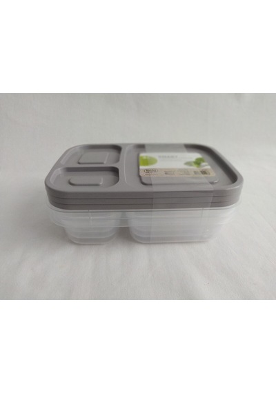 3 Bölmeli Smart Dikdörtgen Saklama Kabi Hobby Life Plastik Diğer