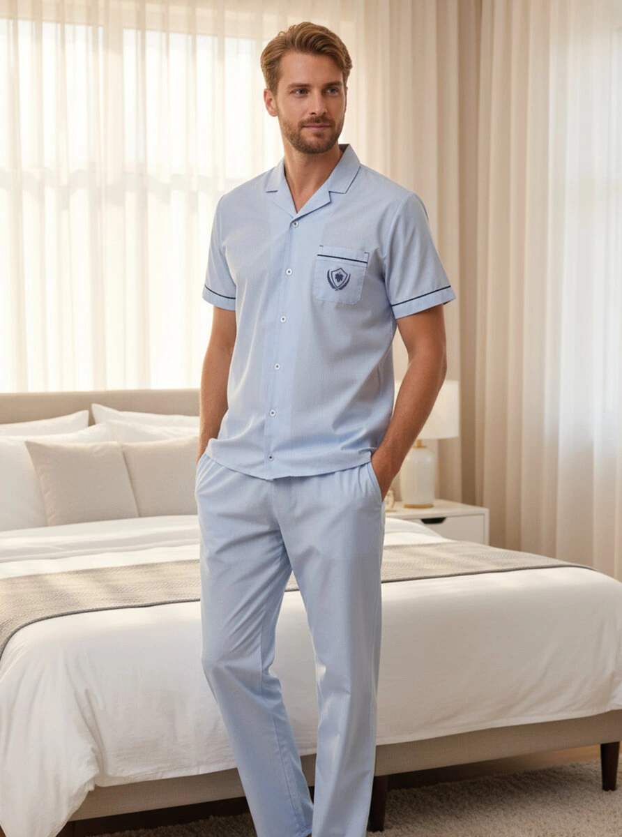 Blackspade Erkek Pijama Takımı 40523 - Mavi