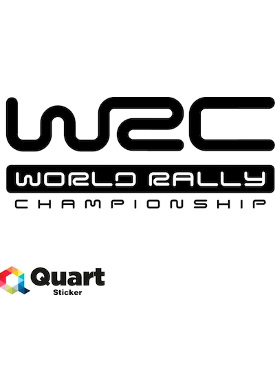 Wrc World Rally Championship Sticker, Oto Araba Sticker