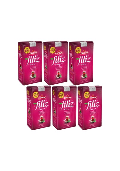 Çaykur Filiz Siyah Dökme Çay 6 x 500 G