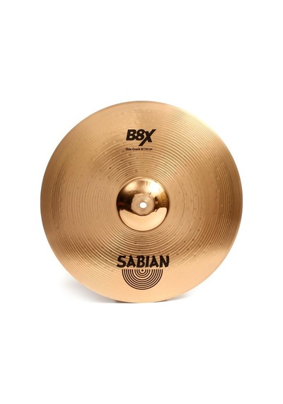 Sabian 41806x B8x Thin Crash Zil 18 İnç B8 Bronz - Hızlı Tepk