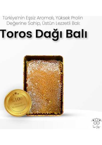 Toros Dağı Petekli Bal 1 KG