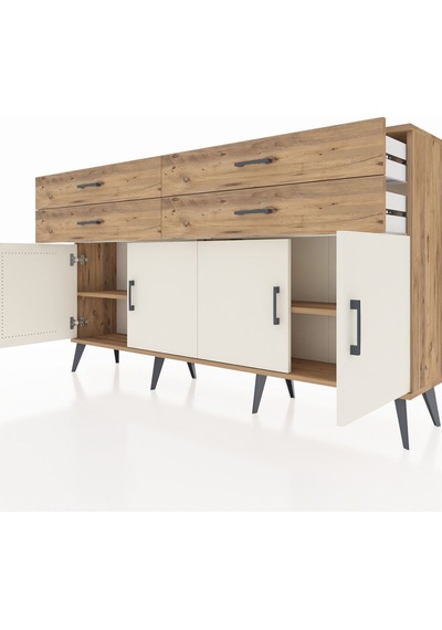 Arges Konsol 2 Raflı 4 Çekmeceli 8 Kapaklı 176x30x99 Çam-aytaşı/ç Çam-aytaşı/çam Arges Konsol 2 Raflı 4 Çekmeceli 8 Kapaklı 176x30x99 Çam-aytaşı/ç Çam-aytaşı/çam