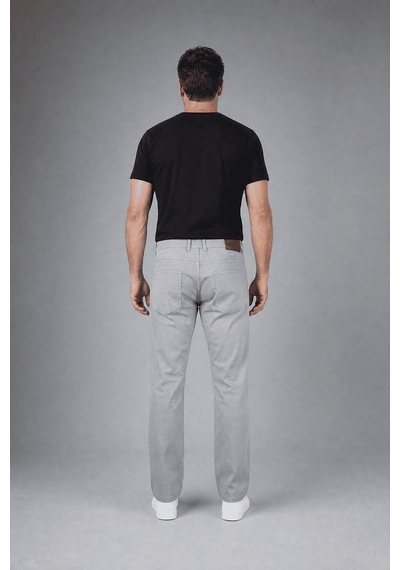 Bisse Gri Pamuk Cepli Chino Pamuklu Spor Pantolon Pns25y25103 D55