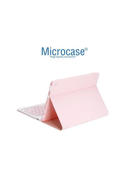 Samsung Galaxy Tab A8 Sm-x200 10.5" İle Uyumlu Bluetooth Klavye Ve Mouse + Standlı Kılıf - Bkk6