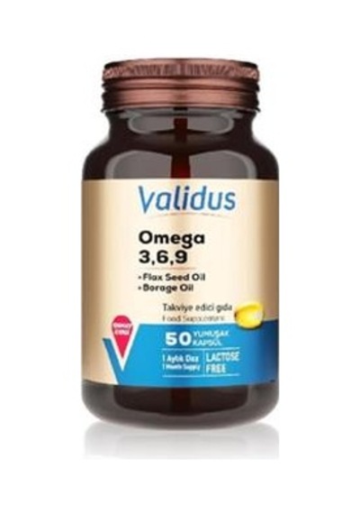 Validus Omega 3-6-9 50 Softgel Diğer