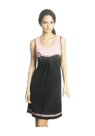 Saklımoda Şahinler Kadın Baskılı Bora Gecelik 21550 Yavruağzı