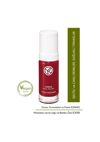 Yves Rocher Go Green Oje-25 Bordo-2892