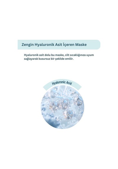 Dermal Seoulface Hyalüronik Asit Özlü Eriyen Yüz Maskesi 34 G