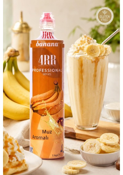 4rr Muz Aromalı Şurup 750 Ml