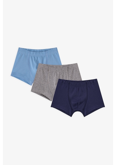 Penti Erkek Çocuk Blue Solid 3lü Çok Renkli Boxer