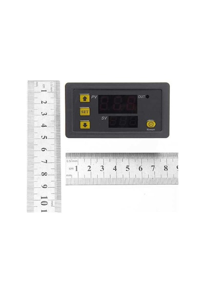 W3230 Röle Çıkışlı Termostat 220V Sıcaklık Kontrol Cihazı