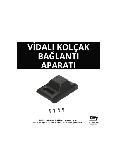 Pel Mokka Abs Vidalı Kol Dayama Kolçak Alt Adaptör 2016-2019 A+kalite