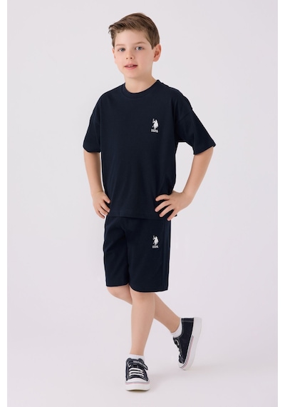 U.S. Polo Assn. Erkek Çocuk Lacivert Bermuda Takımı 5274-43669 Lacivert