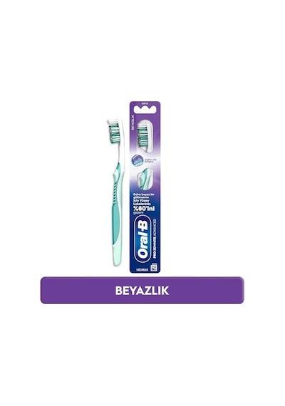 Pro-3dwhite Advanced Beyazlık Diş Fırçası, Orta Sertlik Açık Ahşap
