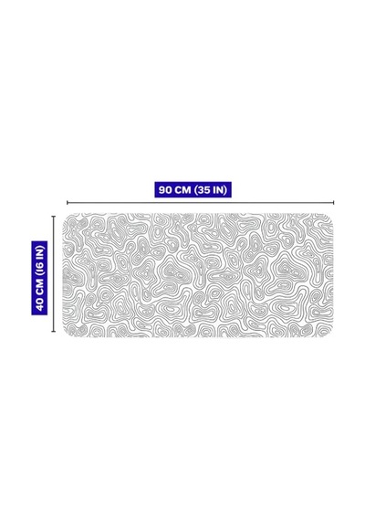 Desenli Yuvarlak Mousepad - Mouse Pad - Fare Altlığı