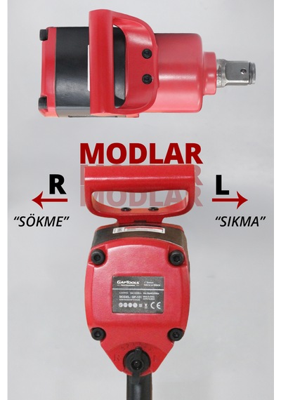 Gaptools Havalı Kısa Tip Somun Sökme