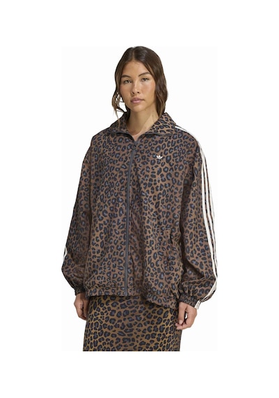 Multco Adidas Kadın Günlük Leopard Firebird Geniş Eşofman Üstü Jw7301 Çok Renkli