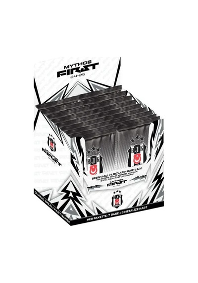 Mythos Cards Beşiktaş 2024-2025 Sezonu Fırst Koleksiyon Kartları Eğlenceli Aile Oyunu 10 Adet