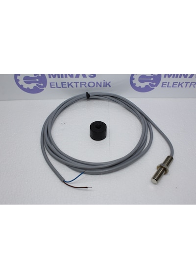 Pilotelli Manyetik Sensör 1no Mıknatıs Dahil 8mm 2mt