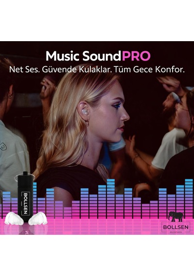 Musicsoundpro Kulak Tıkaçları Konser Festival Parti İçin 24 Db Snr Gürültü Azaltma Müzik Severler Dj Ve Müzisyenler İçin Yeniden Kullanılabilir Silikon Rahat Gizli Kulak Koruyucu