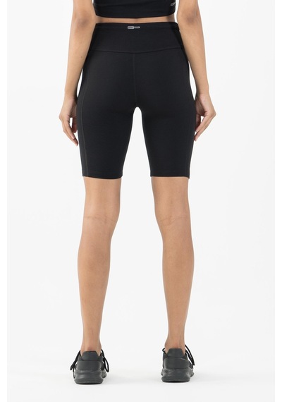 Maraton Active Slimfit Kadın Şort Koşu Siyah Şort 22280-siyah Siyah