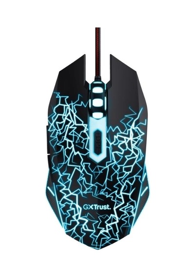 Trust 24752 Basic Gaming Mouse + Mousepad, Rgb, Siyah 24752