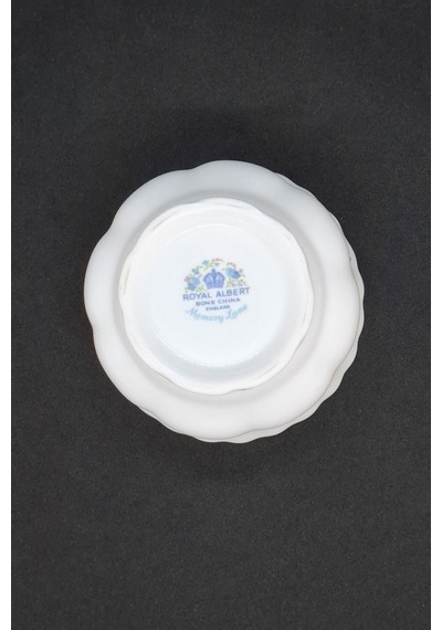 Memory Lane Bone China Antika Porselen Şekerlik/çerezlik 150 Ml Mavi