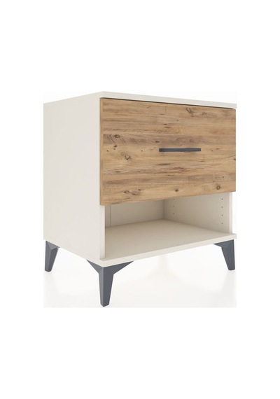 Hyperion Komodin Tek Çekmeceli 60x44x64 Aytaşı-çam Aytaşı
