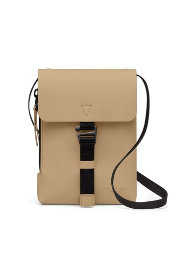 Gaston Luga Spläsh Mini Crossbody Omuz Çantası - Latte CAMEL