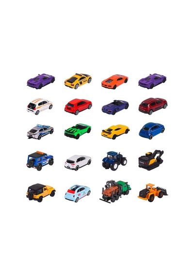 8501004000 Street Cars 5 Pieces Set, 3-asst