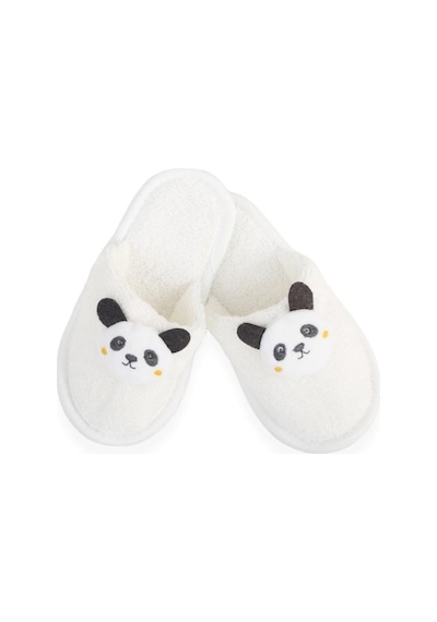Bebitof %100 Pamuk Panda Desenli Bornoz Seti Bbtf.byz.30037 0 - 24 Ay