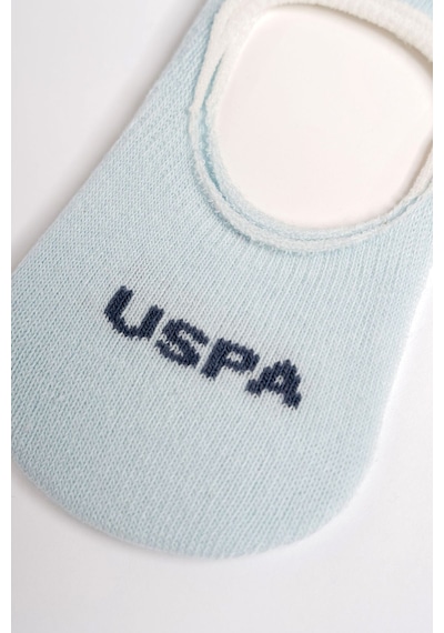 U.s. Polo Assn Bebek Us Polo Erkek Bebek Babet Çorap Mavibejbeyaz Usb2601-c-v2 Mavi/bej/beyaz