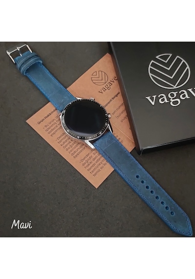 Vagave Huawei Watch GT / GT2 / GT3  Deri Kordon 20-22 MM