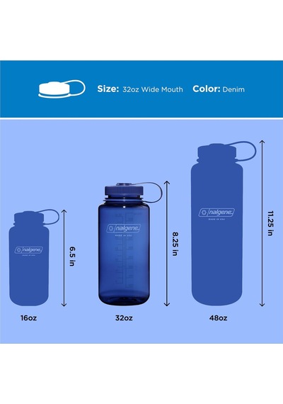 Nalgene Monochrome Collection Içecek Şişesi, Bpa Içermeyen Su Şiş Çok Renkli