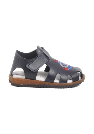 Lacivert Cırtlı Hafif Unisex Çocuk Sandalet 17372 B Lacivert