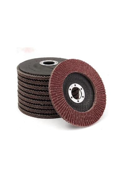 Flap Disk Metal Ahşap Zımpara 60 Kum 10'lu 115x22 Mm