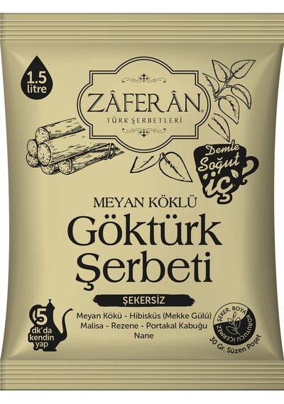 Zaferan Göktürk Şerbeti Avantaj Kutu 24 x 30 G