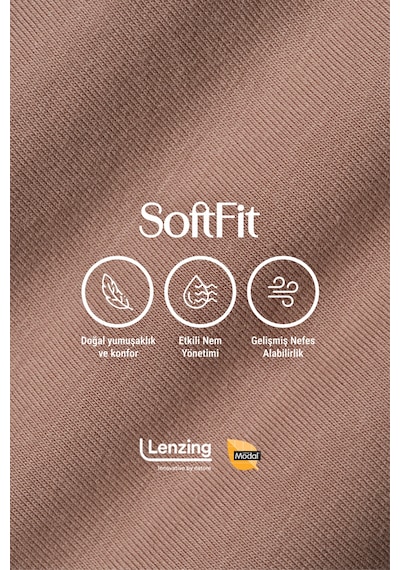 İz Yapmayan Basic Kadın Yüksek Bel Bato Külot Modal Pamuk 6'lı - Softfit Latte,bronz,bitter