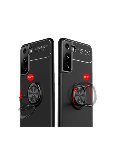 Samsung Uyumlu Galaxy S21 Plus Kilif Yüzüklü Magnetli Ravel Case 392473447