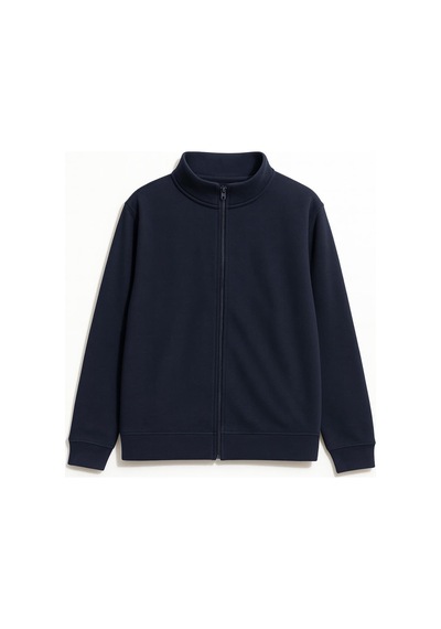 Kadın Fermuarlı İçi Polarlı Sweatshirt Çok Renkli
