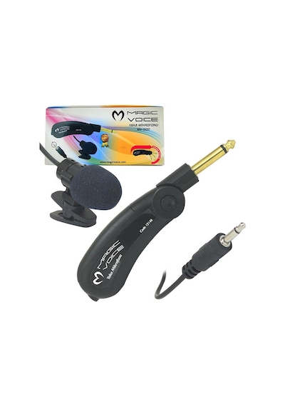 Magicvoice Mv-502 Gold Kablolu Yaka Mikrofonu - Tunmıc Mm-502