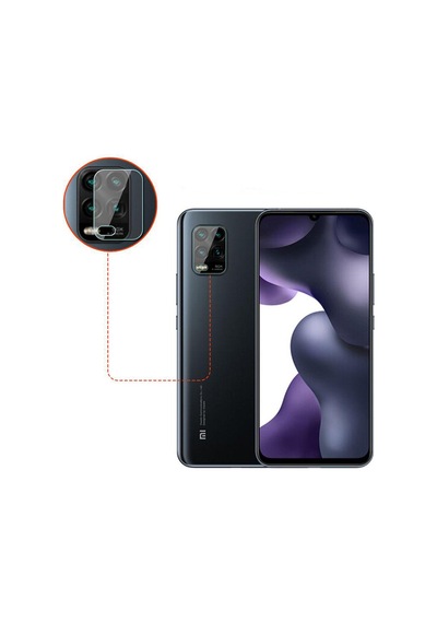 Xiaomi Mi 10 Lite Kamera Lens Koruyucu Nano Cam Şeffaf Tam Kaplama