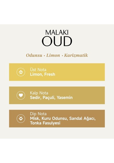 Malaki Oud Unisex Extrait De Parfum 100 Ml-sedir,misk Diğer